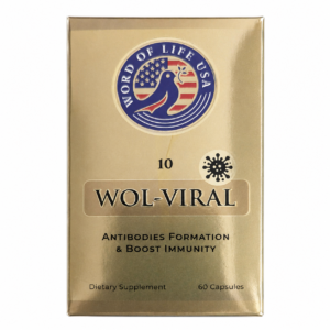 WOL-VIRAL amino acid dietary supplement package